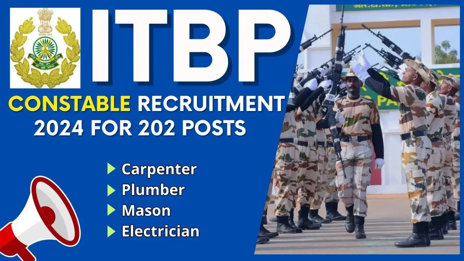 ITBP Constable Pioneer भर्ती